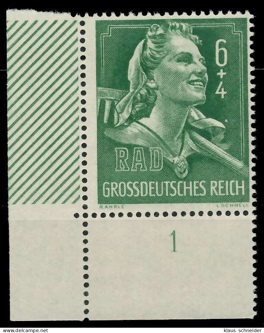 DEUTSCHES REICH 1944 Nr 894 Postfrisch ECKE-ULI X8B061A - Nuevos