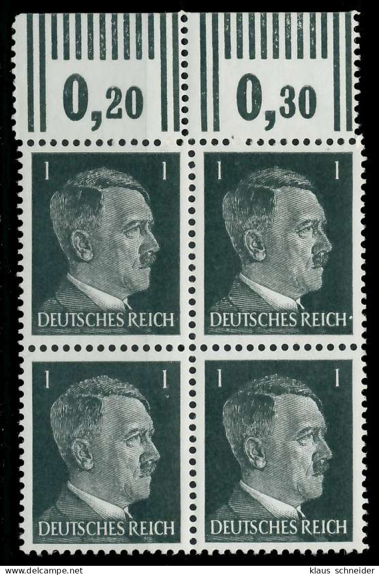 DEUTSCHES REICH 1941 Nr 781 Postfrisch VIERERBLOCK ORA X8B0716 - Ongebruikt