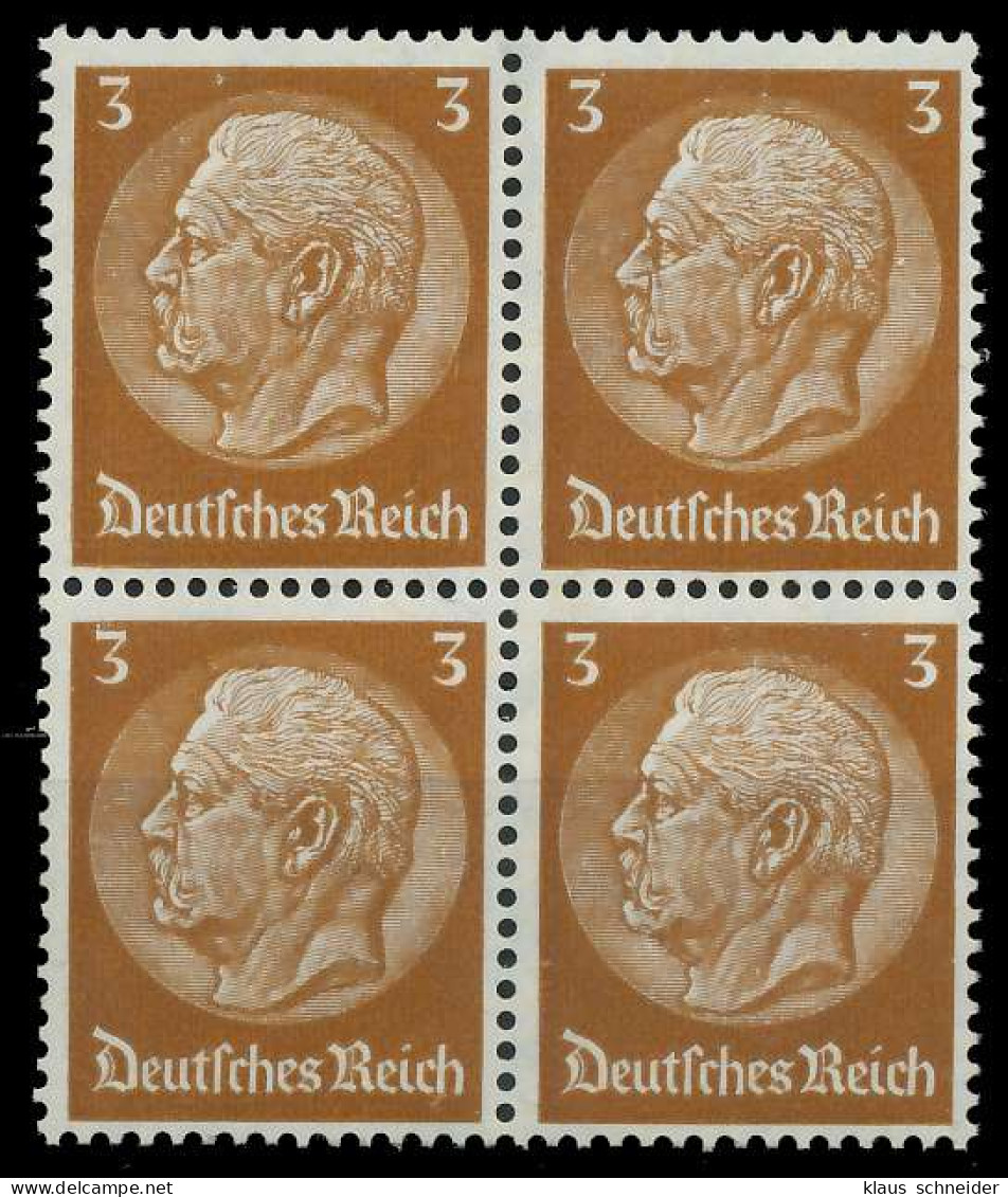 DEUTSCHES REICH 1933 Nr 513 Postfrisch VIERERBLOCK X8B504E - Neufs