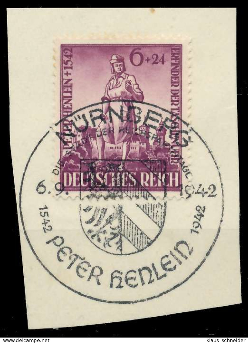 DEUTSCHES REICH 1942 Nr 819 Zentrisch Gestempelt Briefstück X8B51E6 - Used Stamps