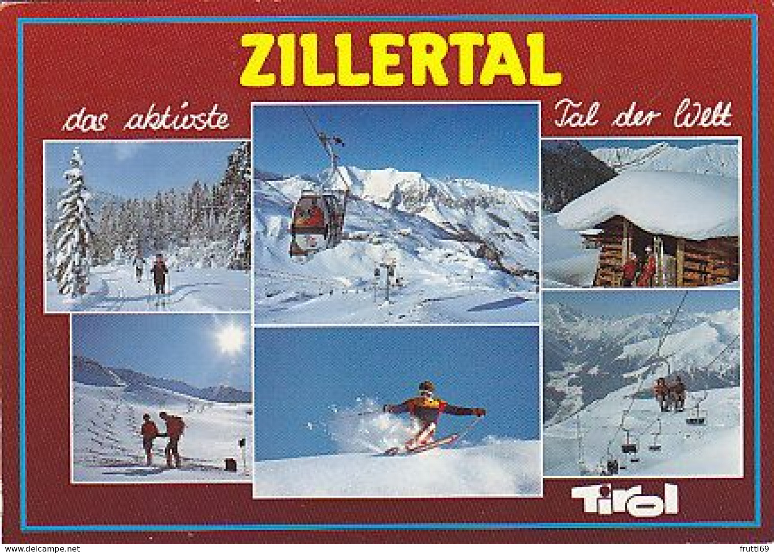 AK 216349 AUSTRIA - Zillertal - Zillertal