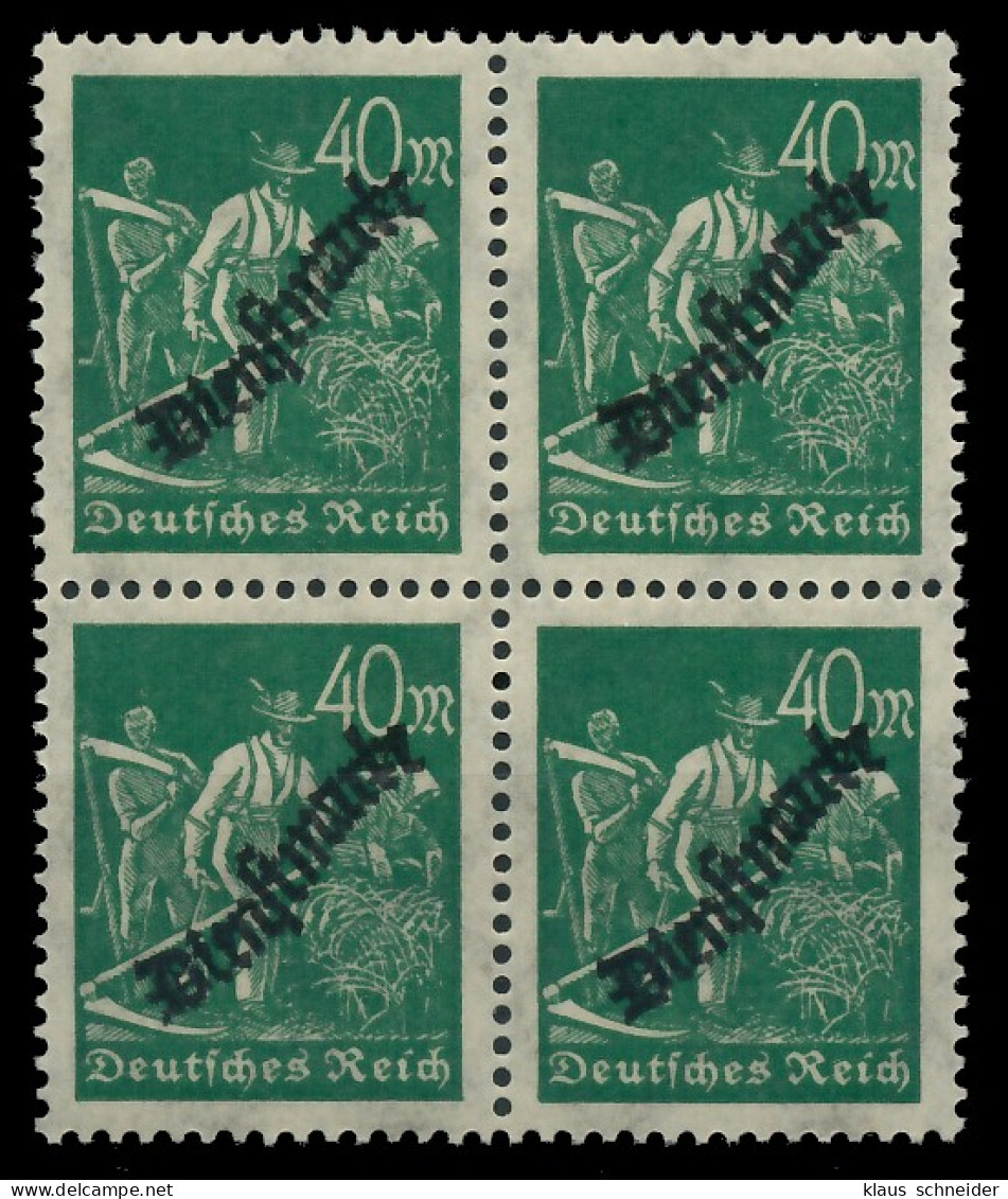 DEUTSCHES REICH DIENSTMARKEN 1923 Nr 77a Postfrisch VIE X8CCA2A - Dienstmarken