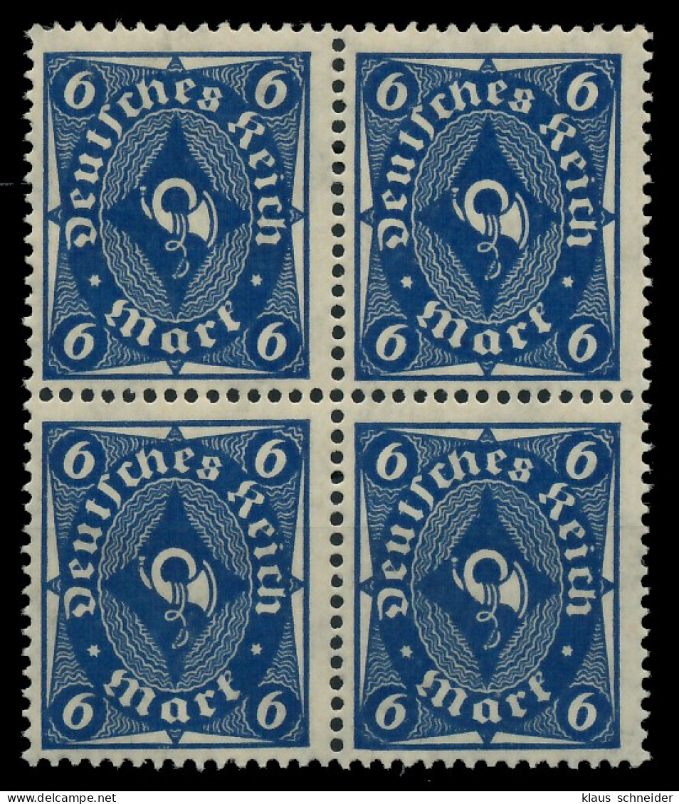 D-REICH 1922 INFLA Nr 228P Postfrisch VIERERBLOCK X8CCAAE - Unused Stamps