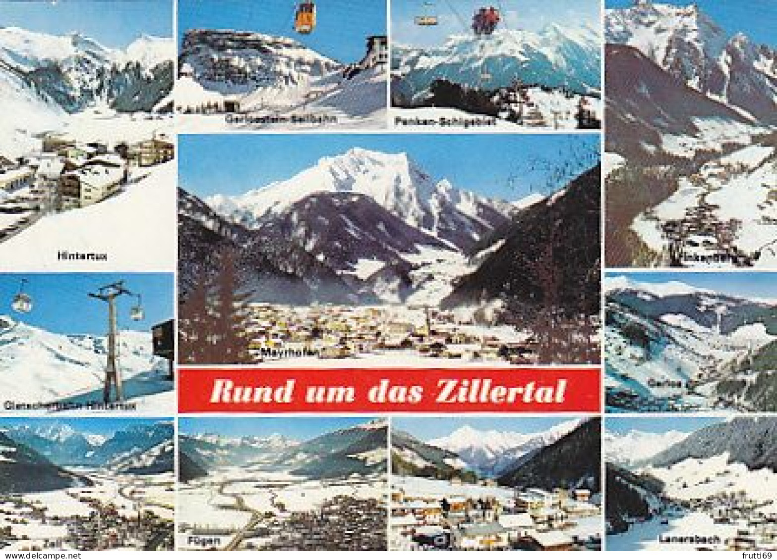 AK 216350 AUSTRIA - Zillertal - Zillertal