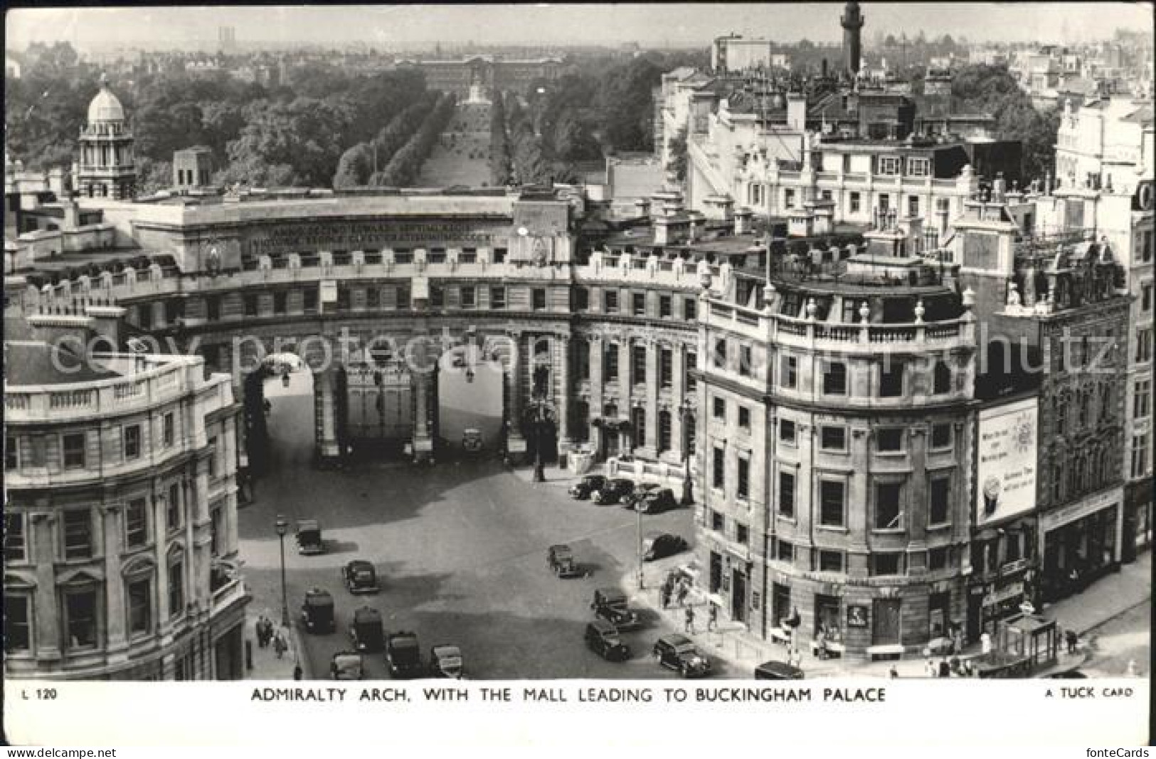 11777518 London Admiralty Arch With Hall Leading To Buckingham Palace Tuck's Pos - Other & Unclassified