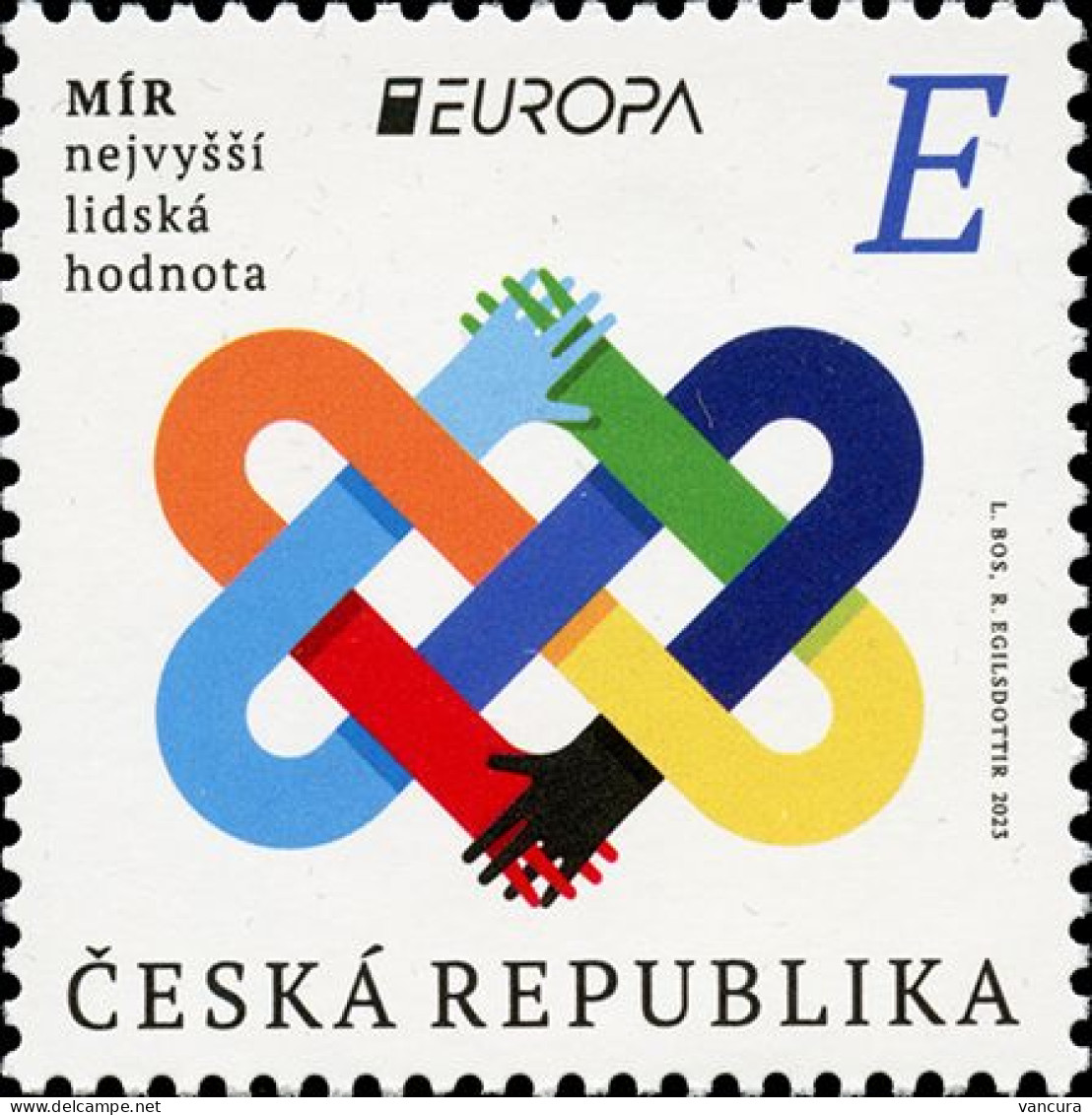 ** 1202 Czech Republic EUROPA 2023 PEACE - Unused Stamps