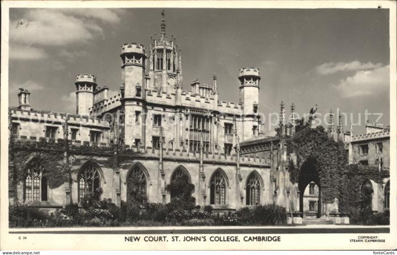 11777502 Cambridge Cambridgeshire New Court St John's College Cambridge - Other & Unclassified