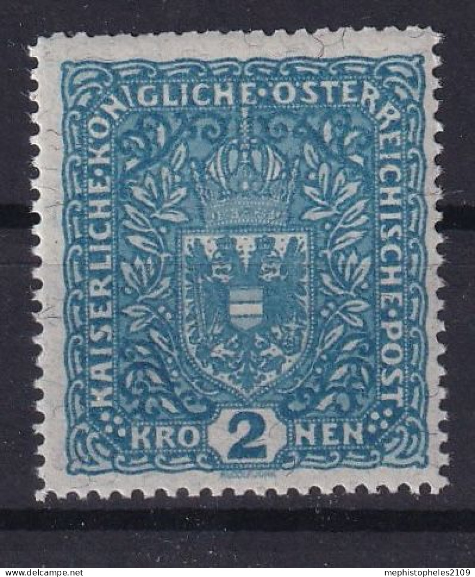 AUSTRIA 1917/19 - MNH - ANK 208a A - Unused Stamps