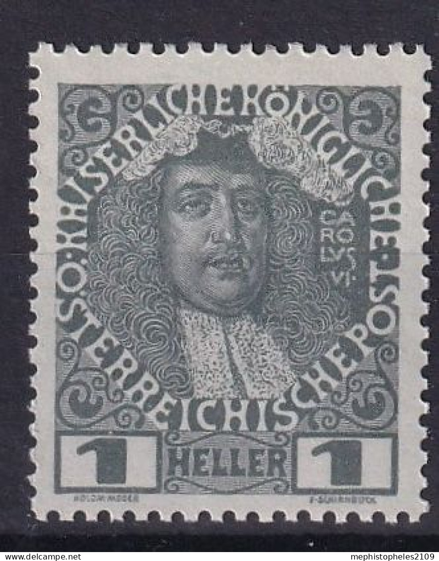 AUSTRIA 1908 - MNH - ANK 139  - Nuevos