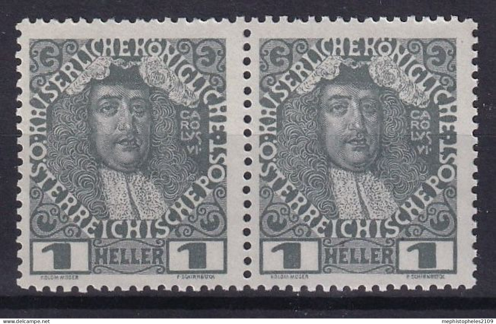 AUSTRIA 1908 - MNH - ANK 139 - Pair! - Ongebruikt