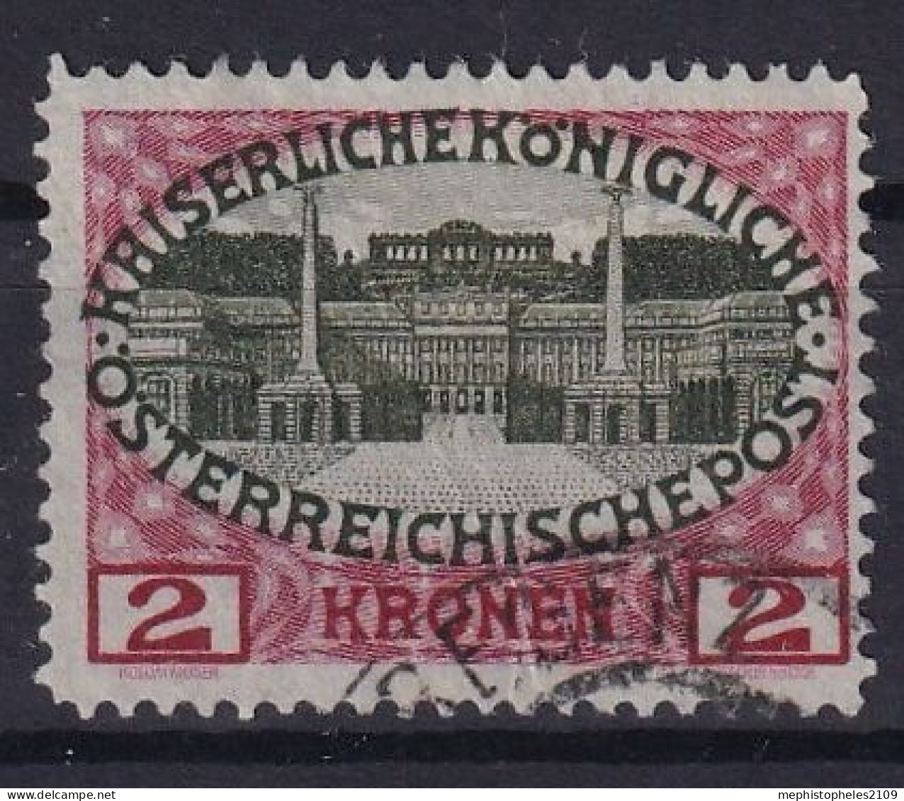 AUSTRIA 1908 - Canceled - ANK 154 - Oblitérés