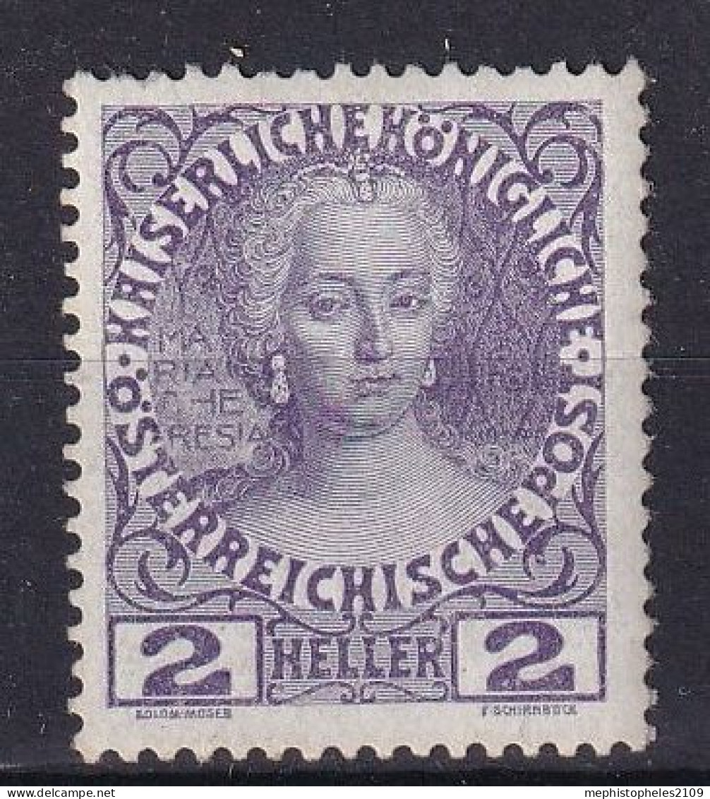 AUSTRIA 1908 - MNH - ANK 140 - Unused Stamps