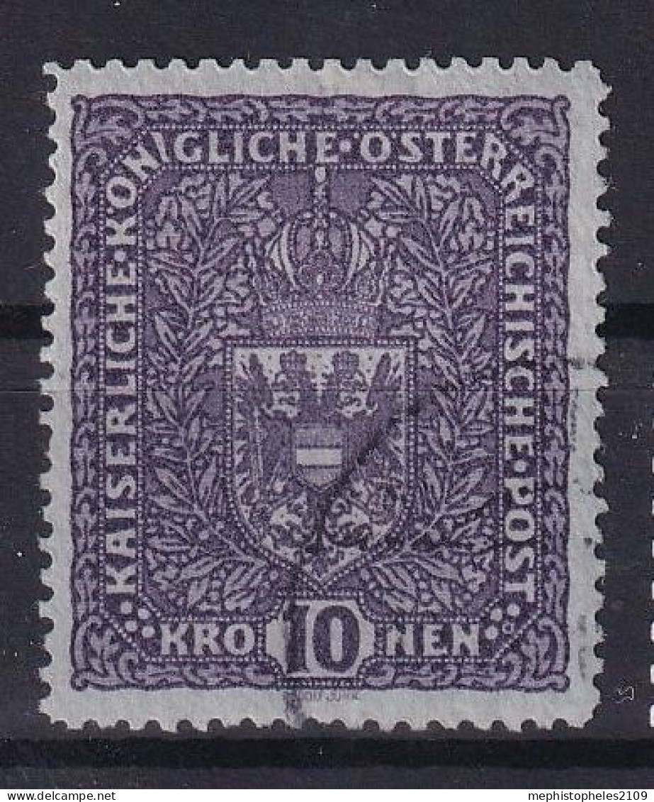 AUSTRIA 1917 - Canceled - ANK 207z I - Oblitérés