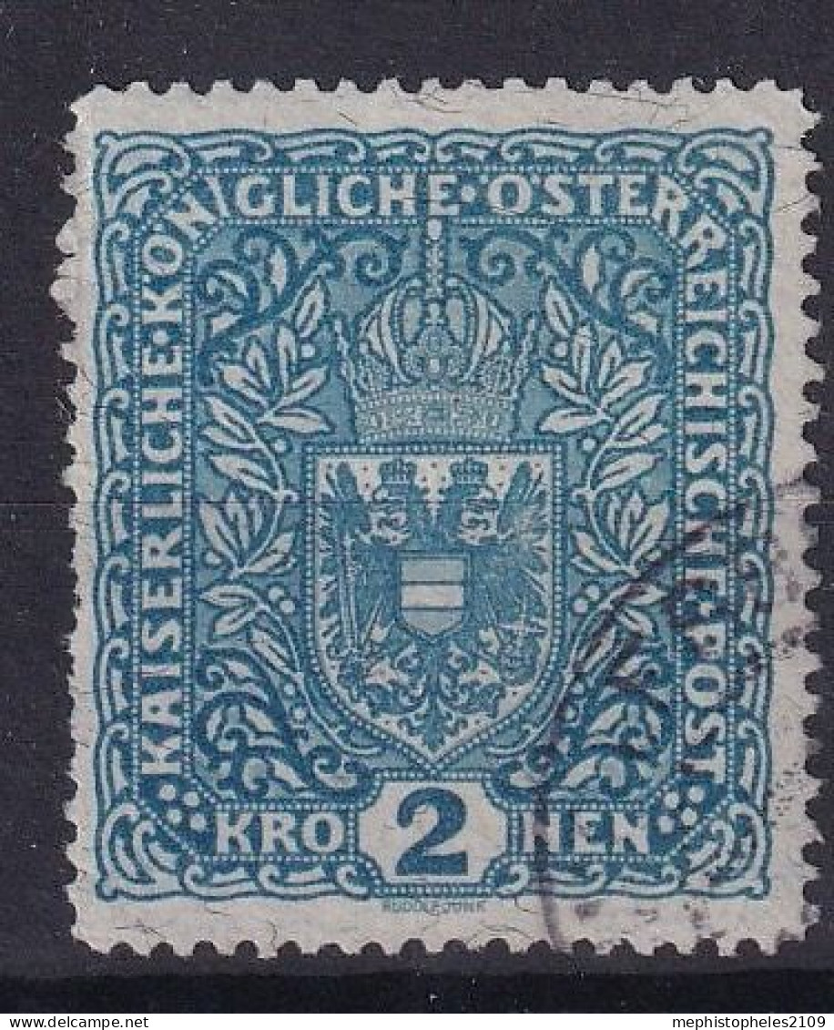 AUSTRIA 1917/18 - Canceled - ANK 208a II - Gebruikt