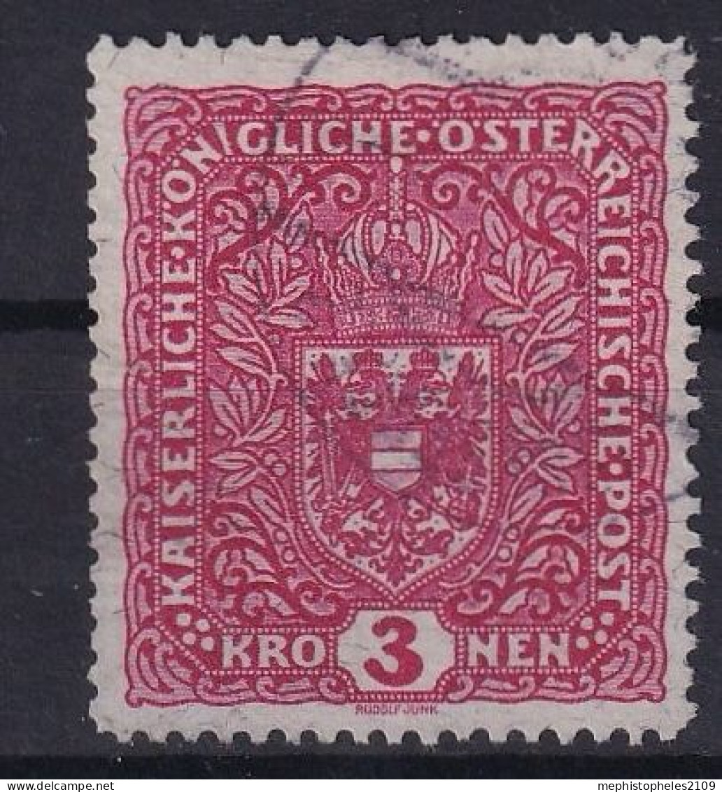 AUSTRIA 1917/18 - Canceled - ANK 209 II - Used Stamps