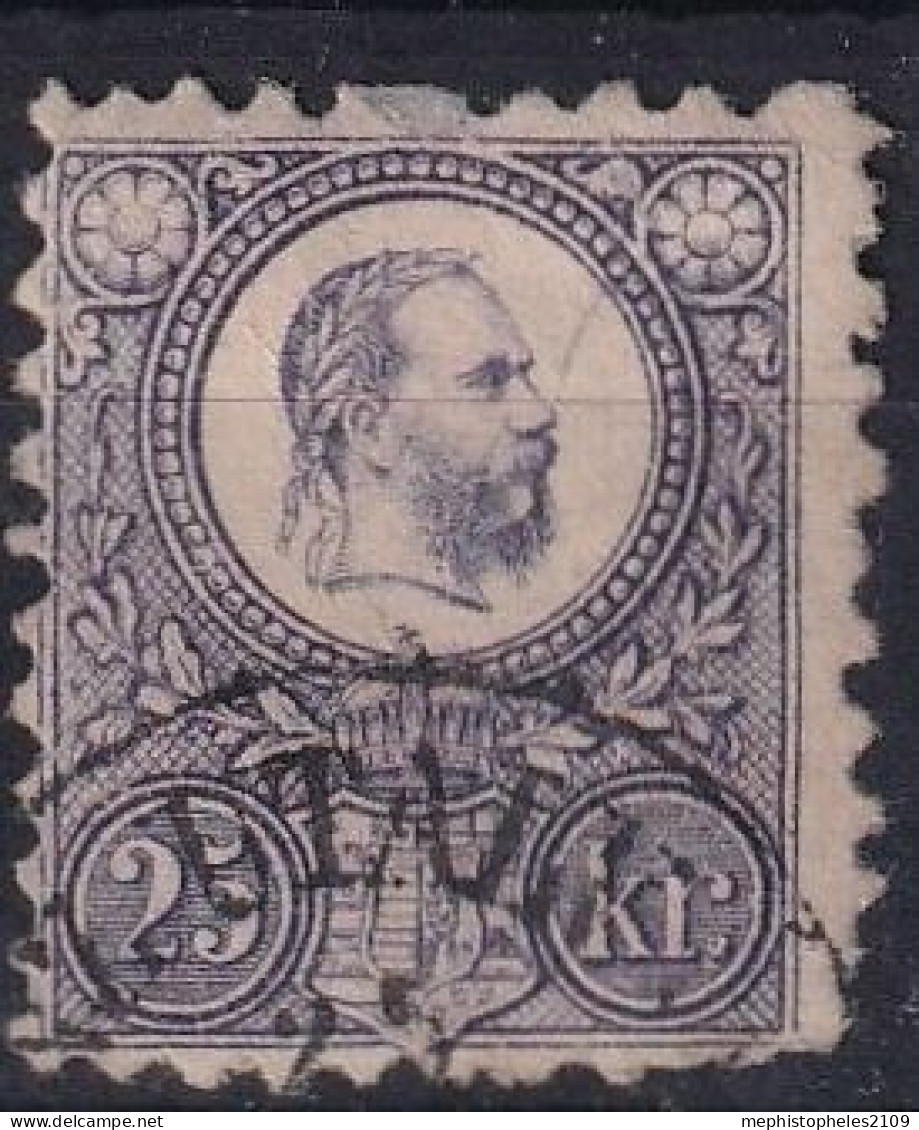 HUNGARY 1871 - Canceled - Sc# 12 - Used Stamps