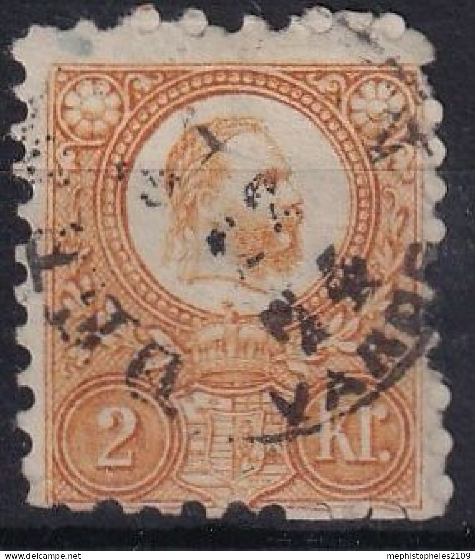 HUNGARY 1871 - Canceled - Sc# 7 - Used Stamps