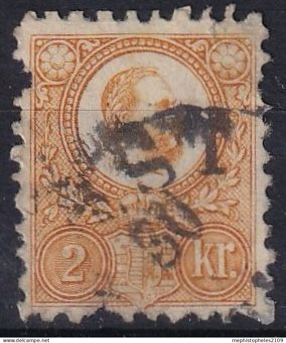 HUNGARY 1871 - Canceled - Sc# 7 - Gebraucht