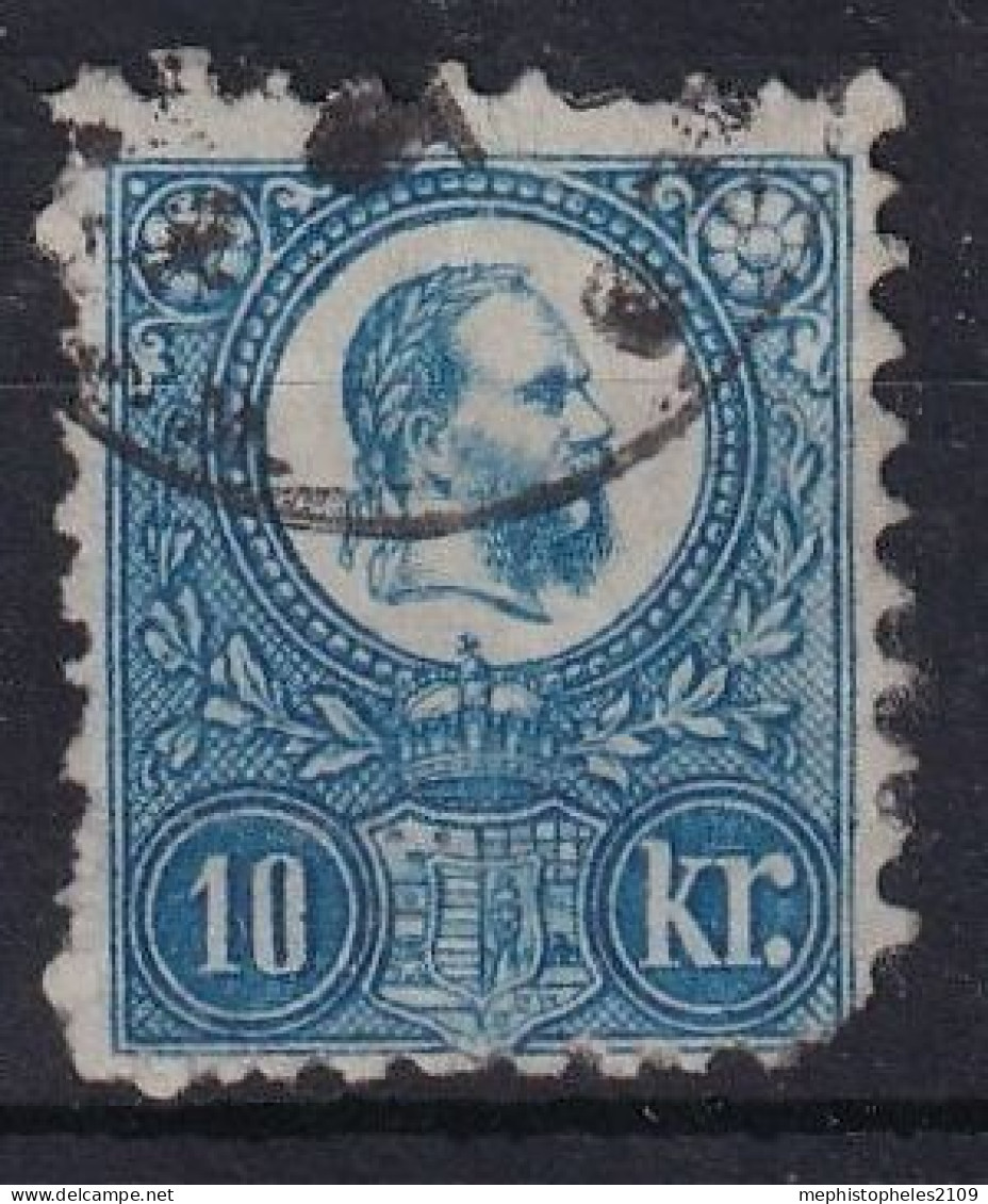 HUNGARY 1871 - Canceled - Sc# 10 - Gebruikt