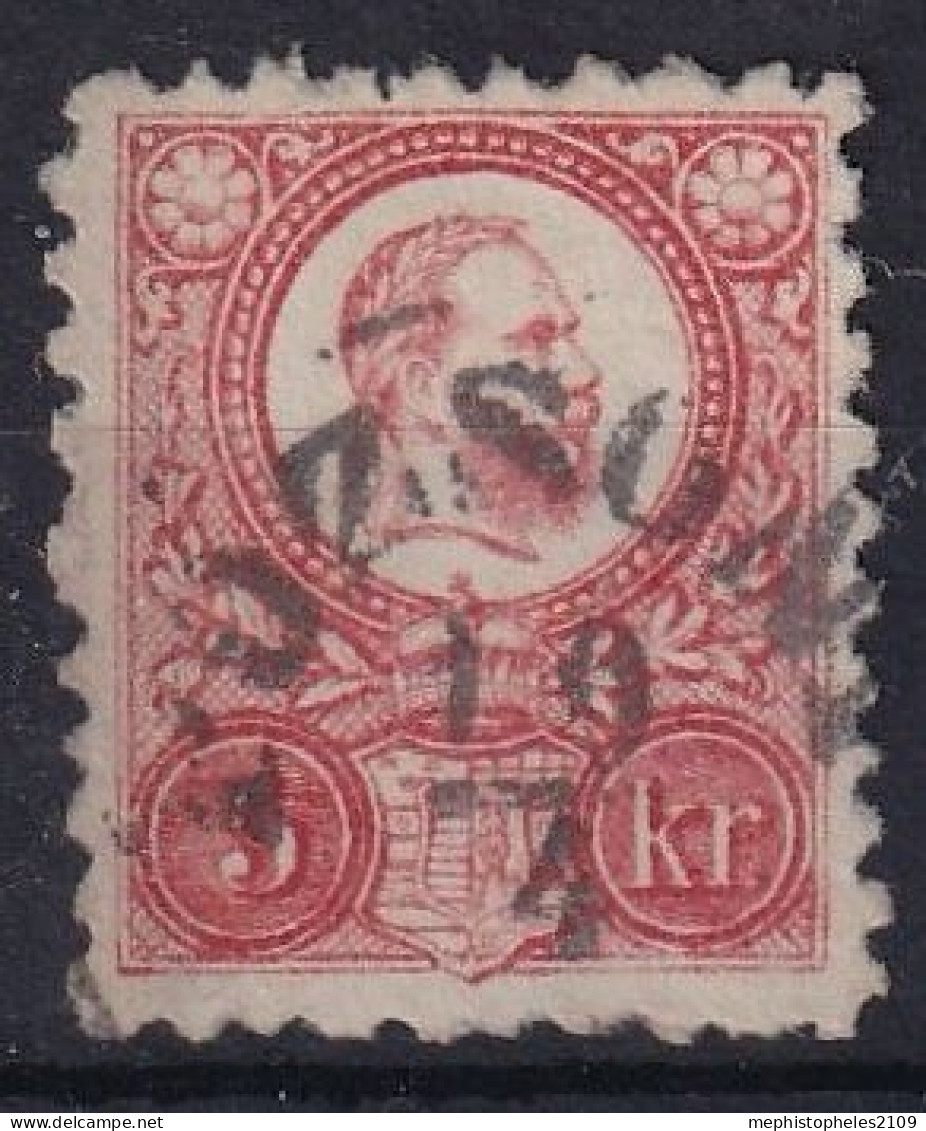 HUNGARY 1871 - Canceled - Sc# 9a - Gebruikt