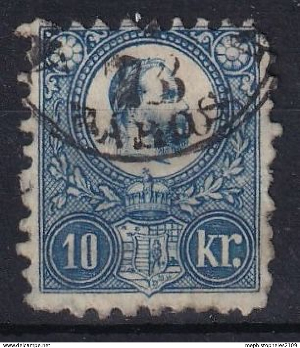 HUNGARY 1871 - Canceled - Sc# 10 - Used Stamps
