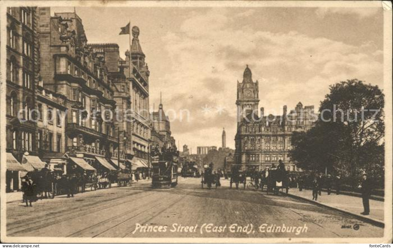 11777496 Edinburgh Princes Street East End Tram Edinburgh - Sonstige & Ohne Zuordnung