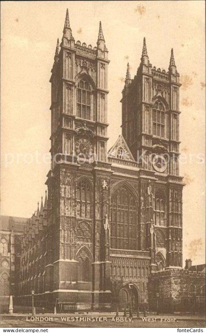 11777455 London Westminster Abbey West Front - Sonstige & Ohne Zuordnung