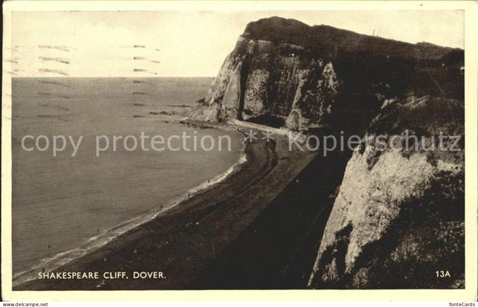 11777432 Dover Kent Shakespeare Cliff Beach Steilkueste Dover - Autres & Non Classés