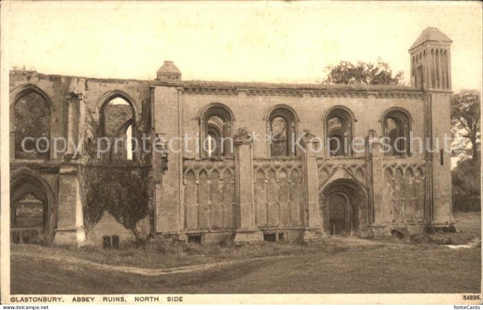 11777420 Glastonbury Abbey Ruins Mendip - Andere & Zonder Classificatie