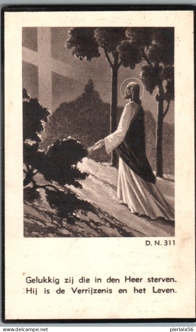 Bidprentje Oostende - Bockhodt Joseph Emiel Alfons Maria (1887-1944) - Devotion Images