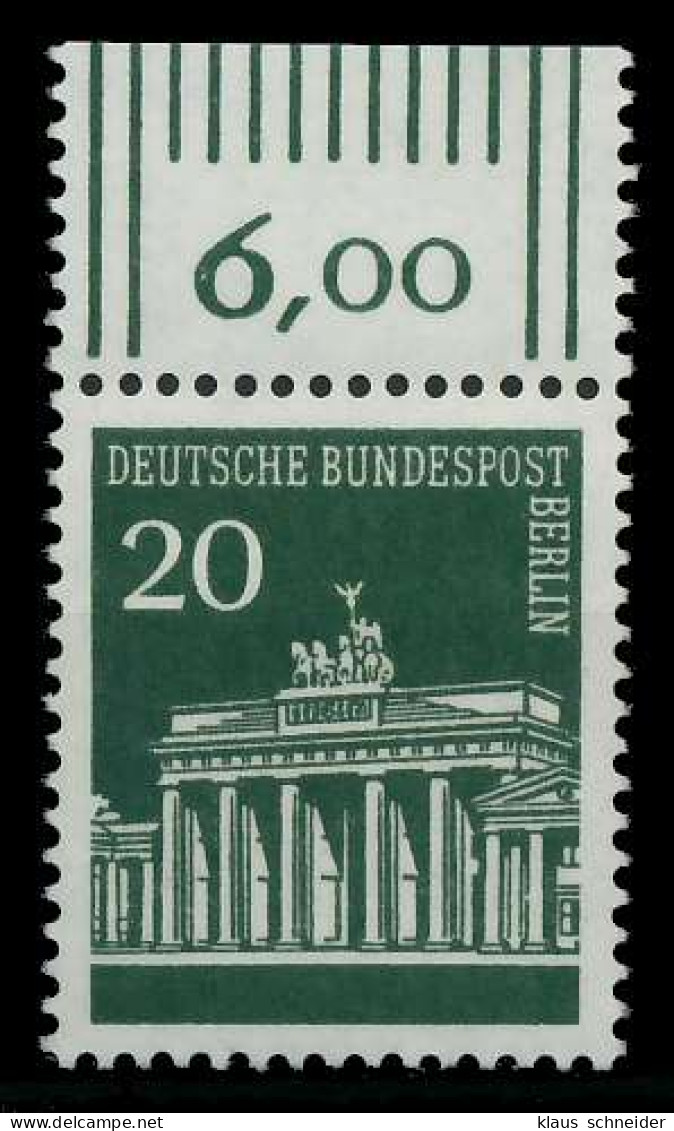 BERLIN DS BRAND. TOR Nr 287WOR Postfrisch ORA X8ED5DE - Ungebraucht