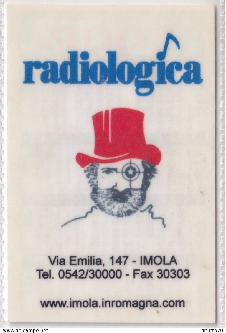 Calendarietto - Radiologica - Imola - Anno 1997 - Kleinformat : 1991-00