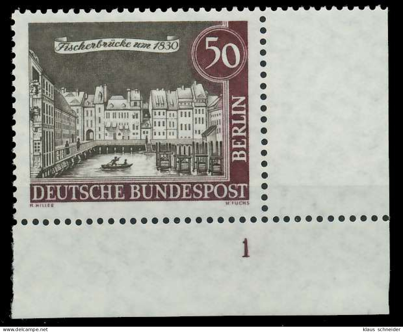 BERLIN 1962 Nr 224 Postfrisch FORMNUMMER 1 X8F920A - Ongebruikt