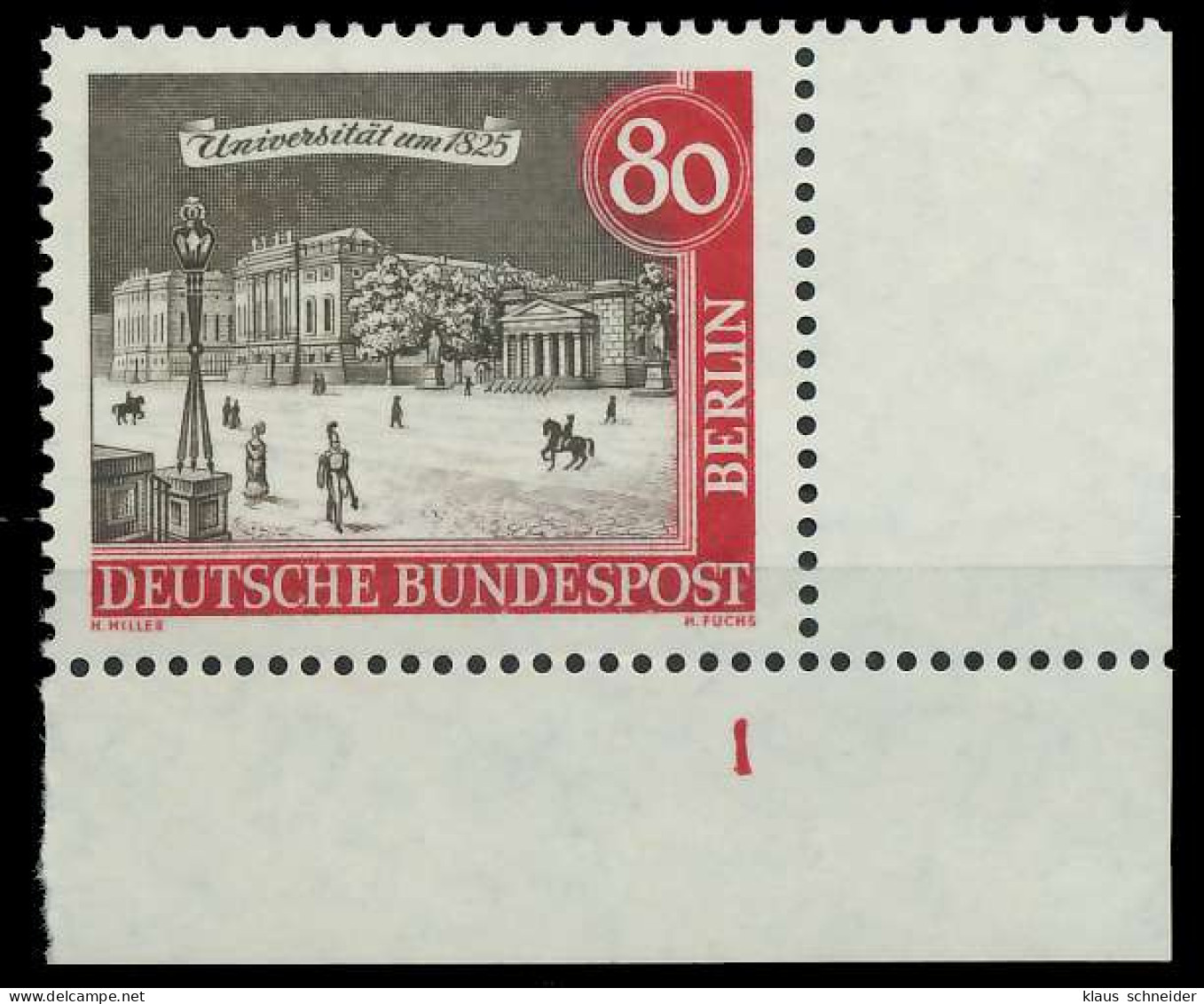 BERLIN 1962 Nr 227 Postfrisch FORMNUMMER 1 X8F924E - Ungebraucht