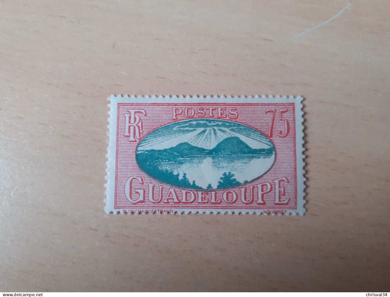 TIMBRE   GUADELOUPE       N  112     COTE  2,00   EUROS  NEUF  SANS  CHARNIERE - Unused Stamps