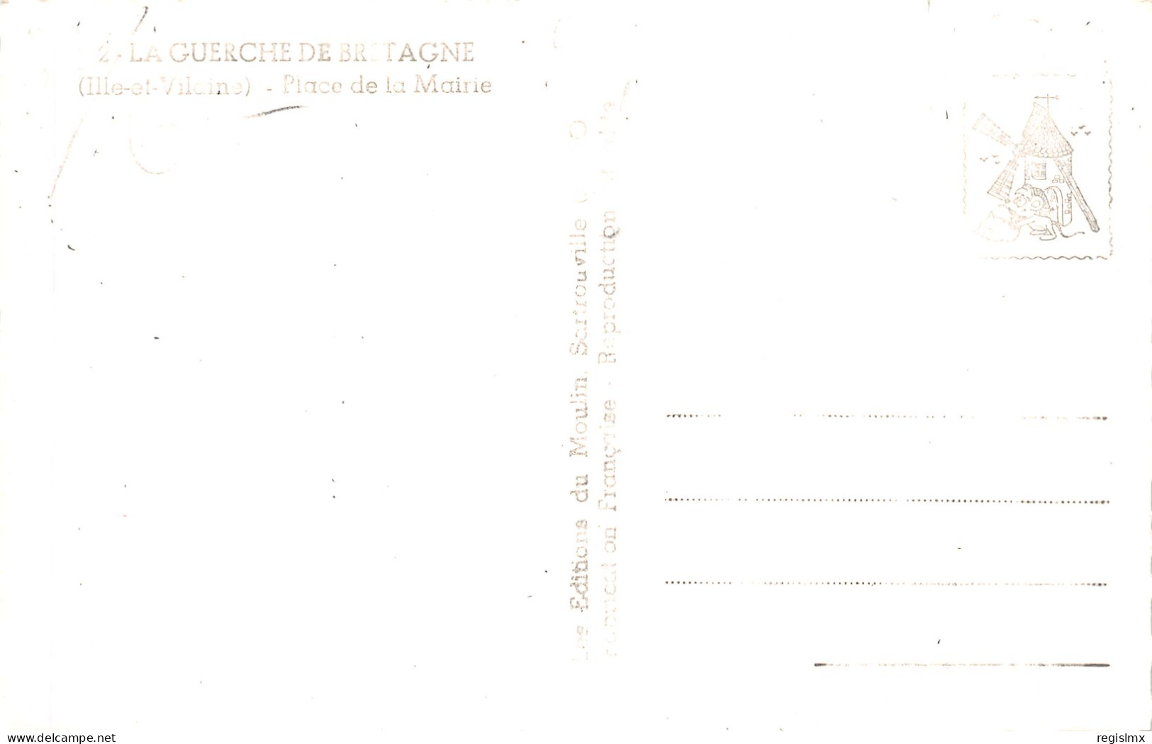 35-LA GUERCHE DE BRETAGNE-N°2122-D/0289 - La Guerche-de-Bretagne
