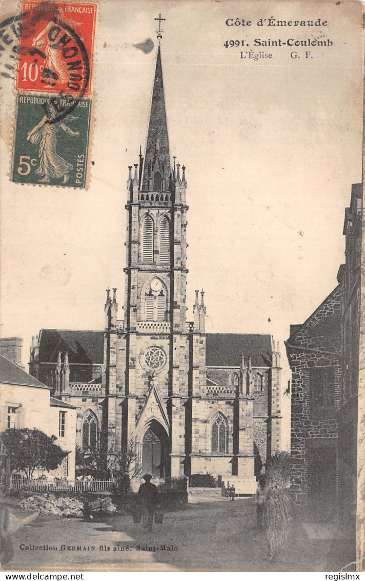 35-SAINT COULOMB-N°2122-H/0279 - Saint-Coulomb