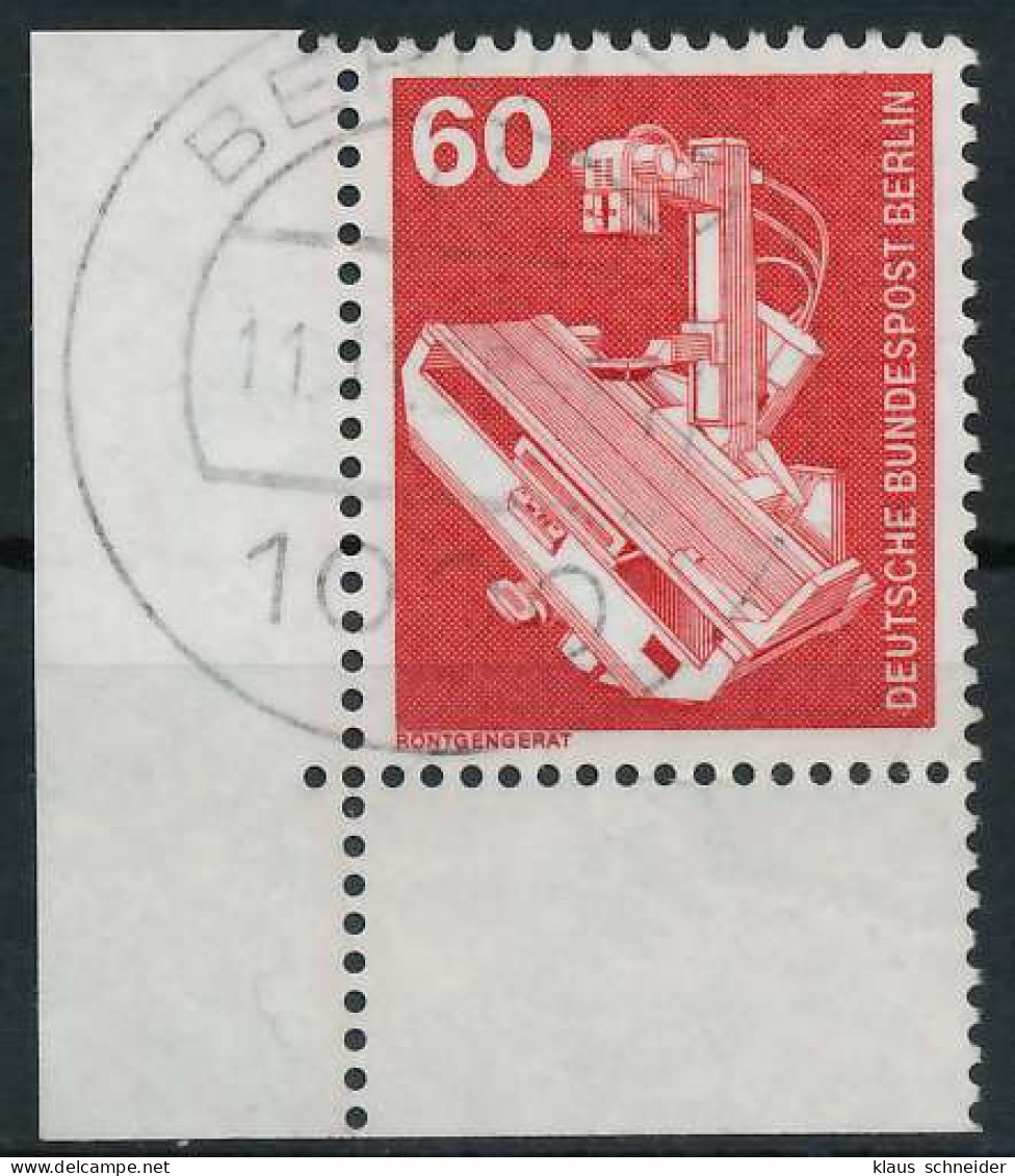 BERLIN DS INDUSTRIE U. TECHNIK Nr 582 Zentrisch Gestempelt E X8F977E - Oblitérés