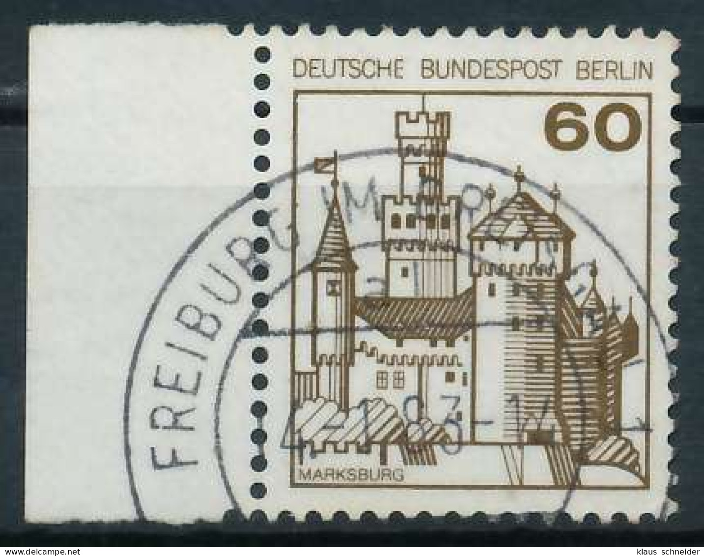 BERLIN DS BURGEN U. SCHLÖSSER Nr 537 Zentrisch Gestempelt SR X900EE6 - Used Stamps