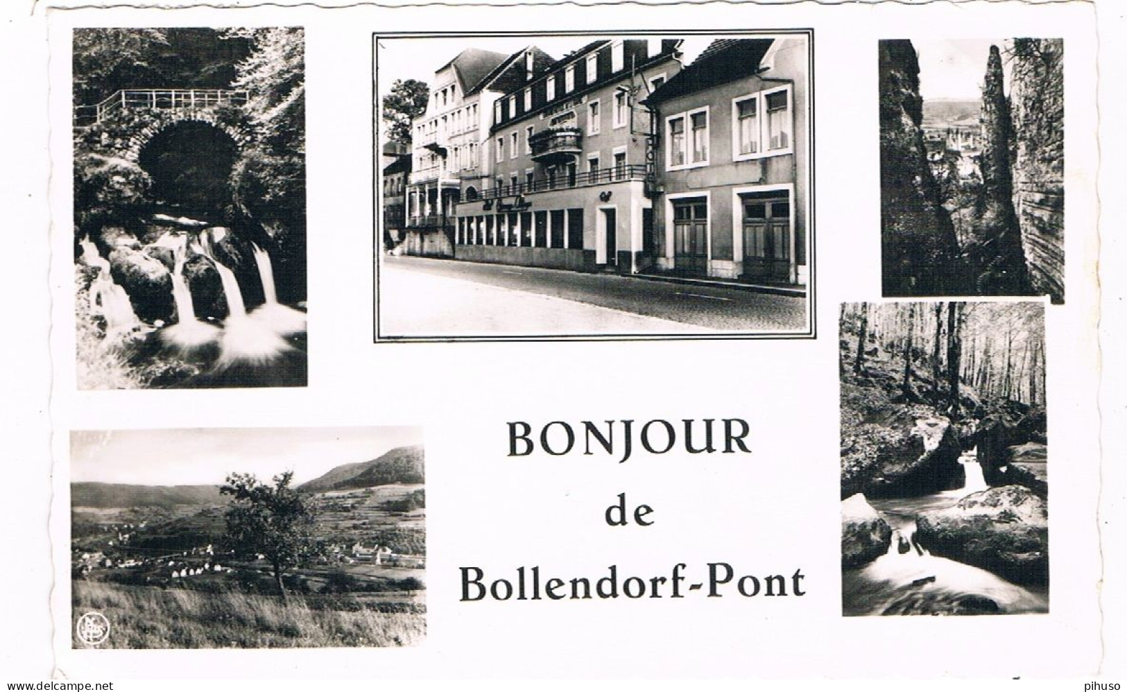 L-3280  BOLLENDORF-PONT : Bonjour De - Esch-sur-Sure