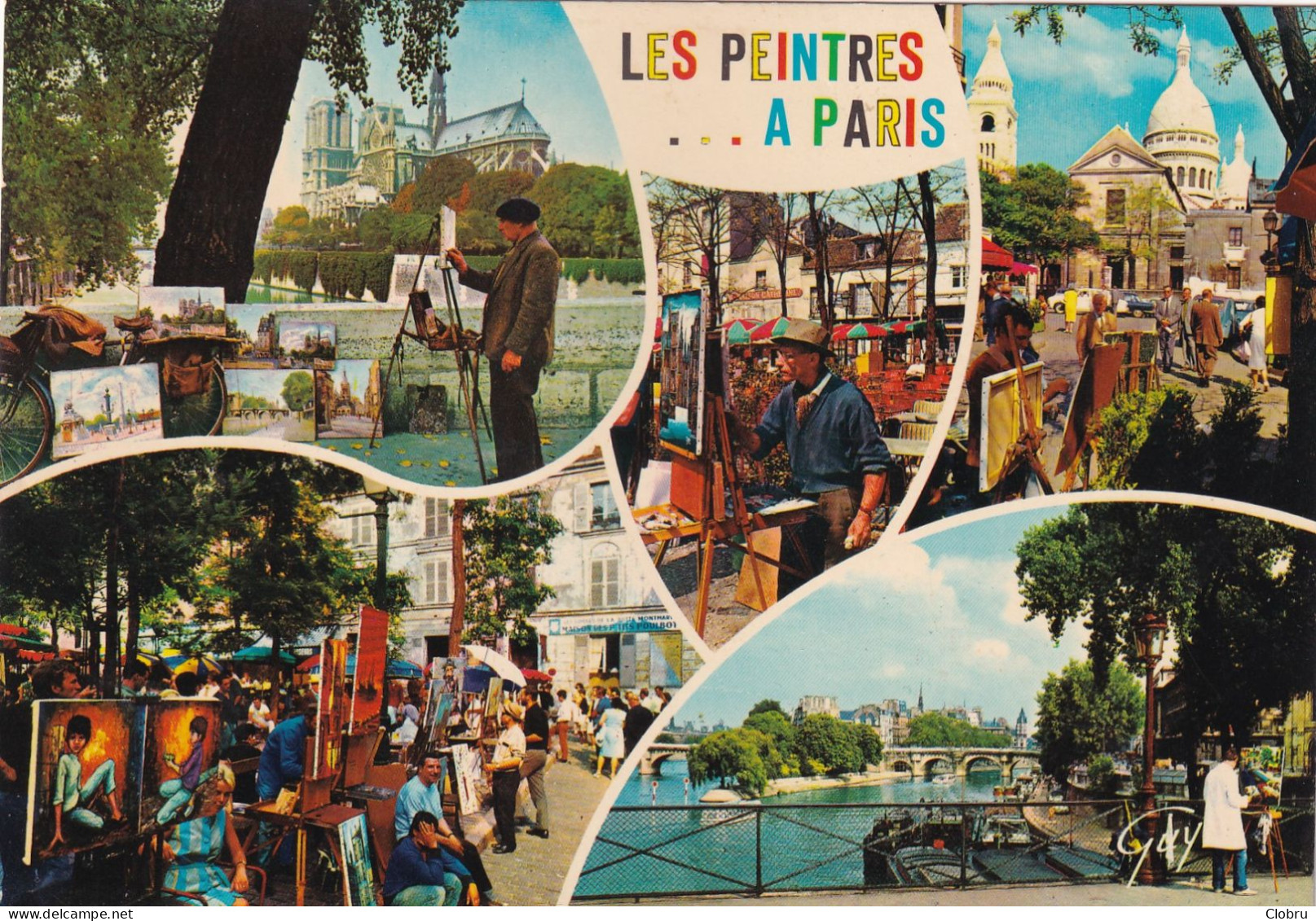 75, Paris, Les Peintres - La Seine Et Ses Bords