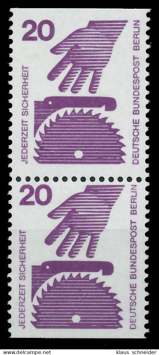 BERLIN ZUSAMMENDRUCK Nr 404C D Postfrisch SENKR PAAR X9010CE - Zusammendrucke