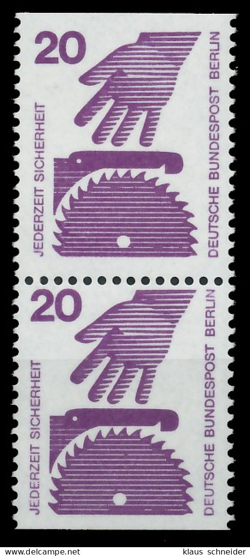 BERLIN ZUSAMMENDRUCK Nr 404C D Postfrisch SENKR PAAR X9010CE - Se-Tenant