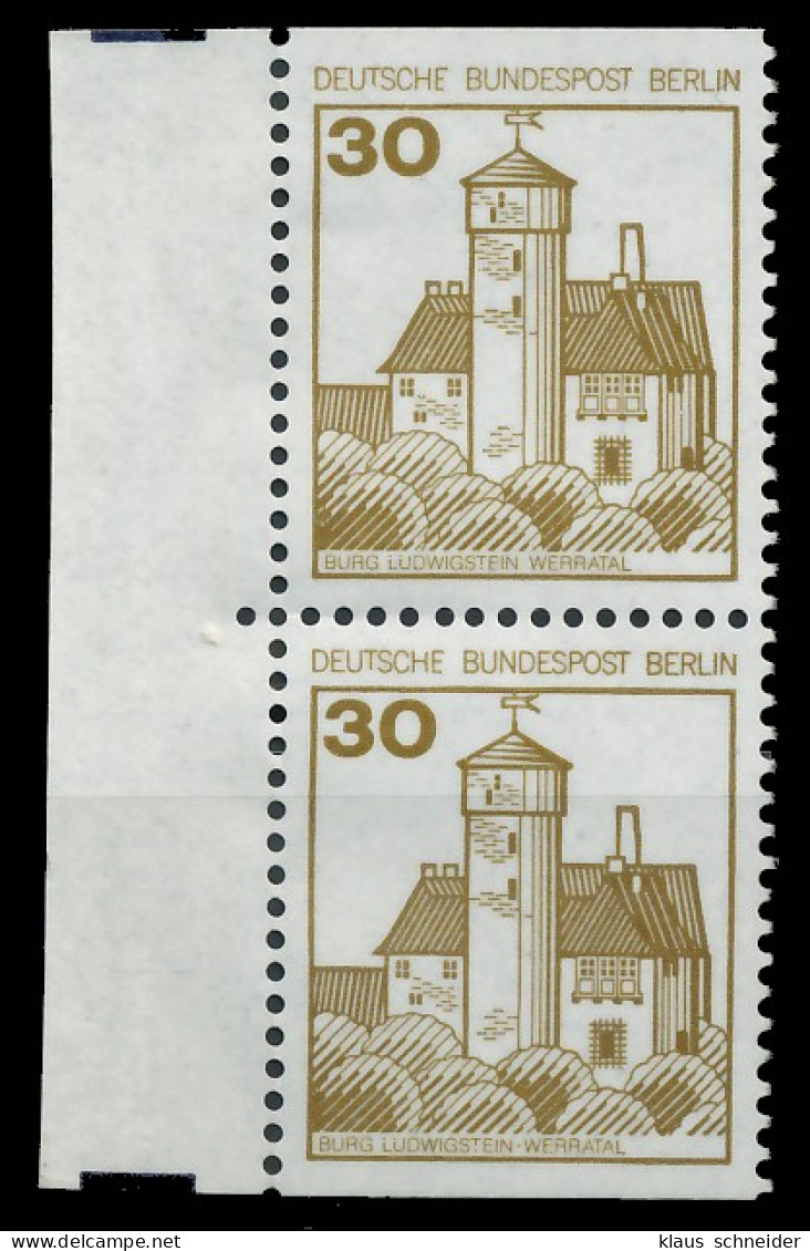 BERLIN ZUSAMMENDRUCK Nr 534C D-gr Postfrisch SENKR PAAR X901136 - Zusammendrucke