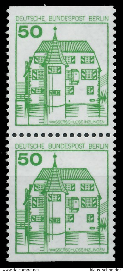 BERLIN ZUSAMMENDRUCK Nr 615C D Postfrisch SENKR PAAR X90114E - Se-Tenant