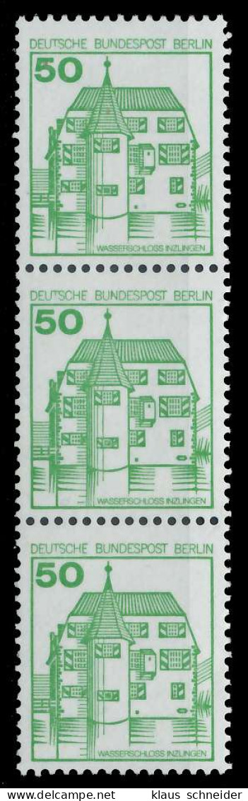 BERLIN DS BURGEN U. SCHLÖSSER Nr 615AR Postfrisch 3ER S X901346 - Unused Stamps