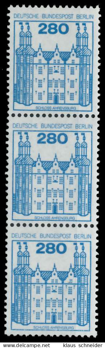 BERLIN DS BURGEN U. SCHLÖSSER Nr 676R Postfrisch 3ER ST X901352 - Unused Stamps