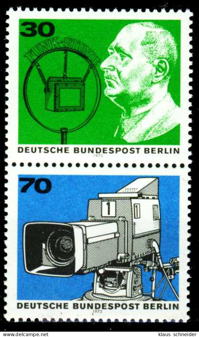 BERLIN ZUSAMMENDRUCK Nr S456 Und 458 Postfrisch SENKR PAAR S95AB92 - Zusammendrucke