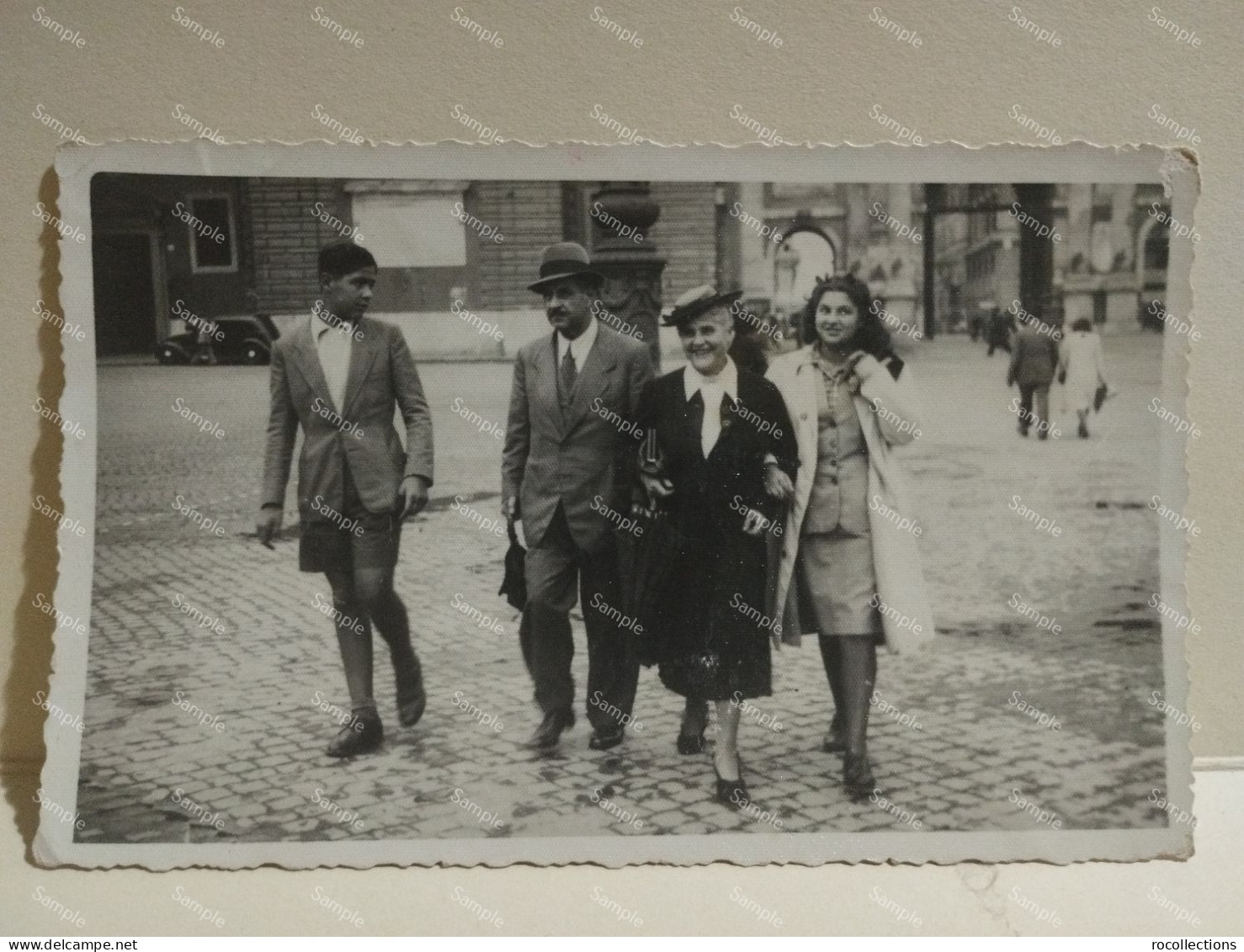 Italia Persone ROMA Street Scene 1940 - Sonstige & Ohne Zuordnung