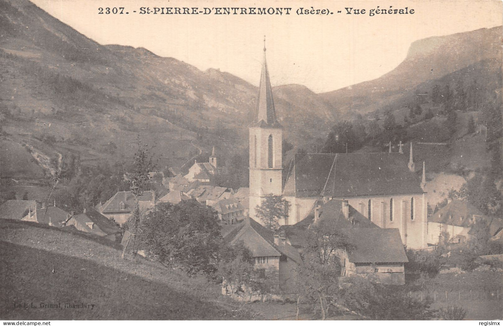 38-SAINT PIERRE D ENTREMONT-N°2124-G/0017 - Saint-Pierre-d'Entremont